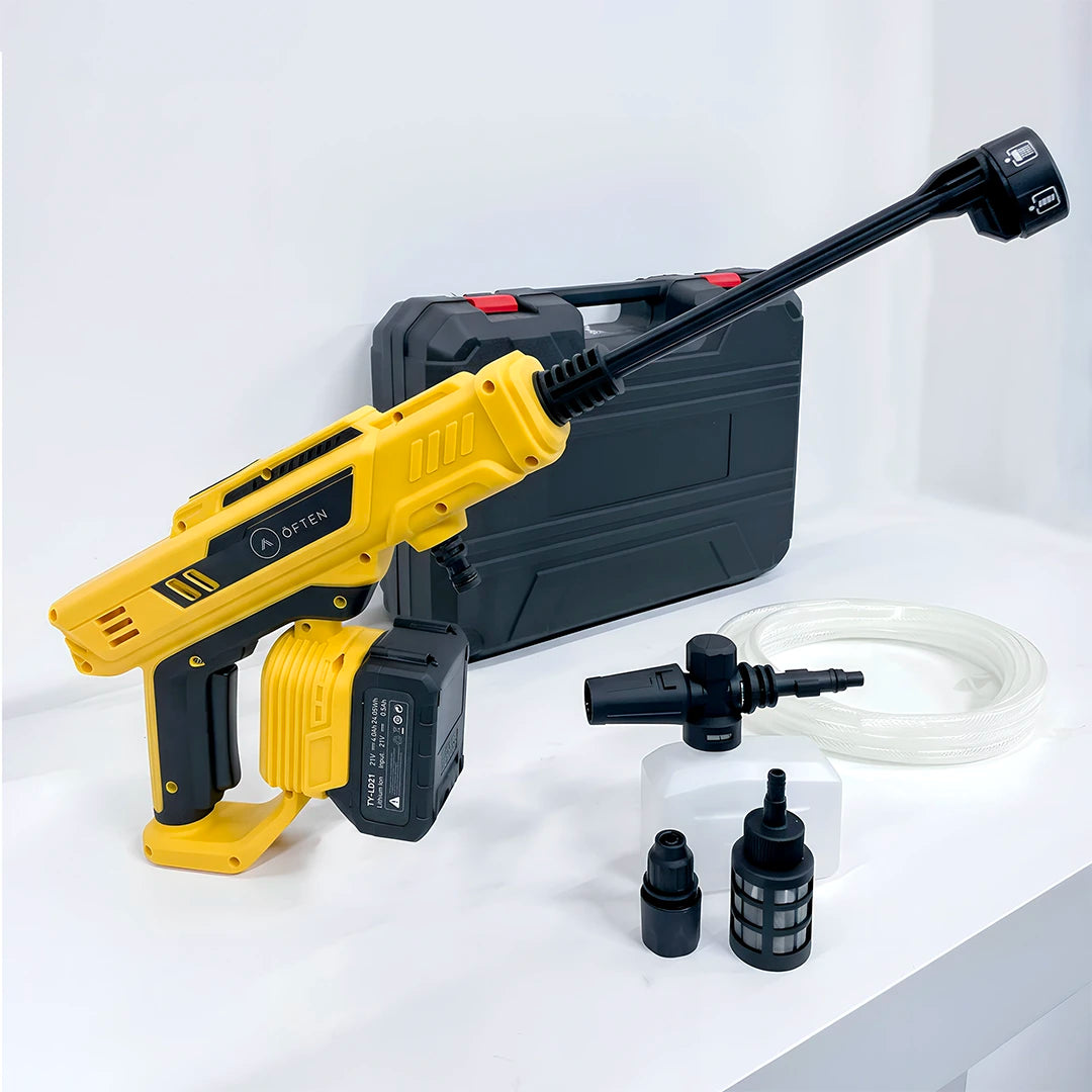 Öften Komodo Portable Cordless Pressure Car Washer Gun LCD