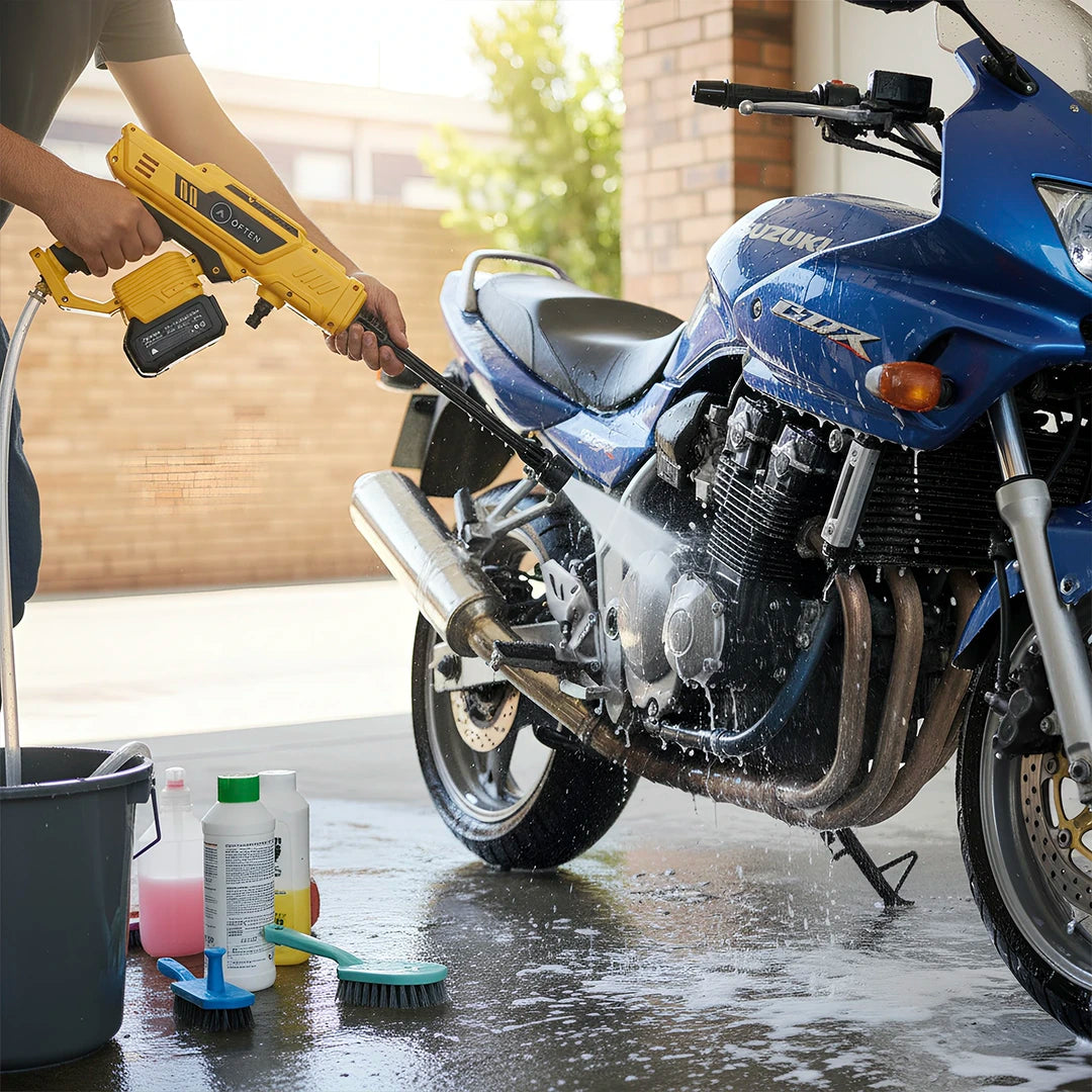 Öften Komodo Portable Cordless Pressure Car Washer Gun LCD