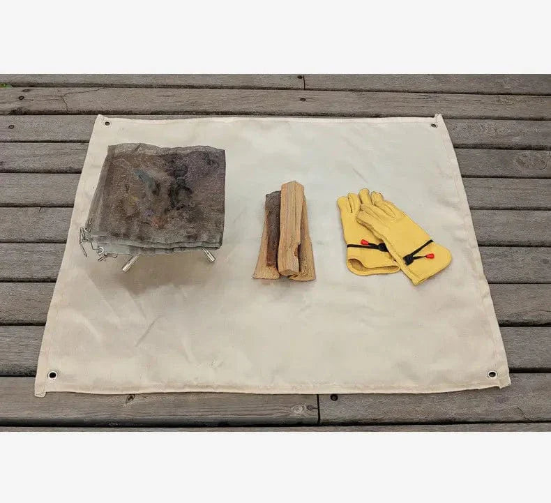 Often Accessories 39' x 39' (1 mt x 1 mt) Often Fireproof Fiberglass Mat Protection