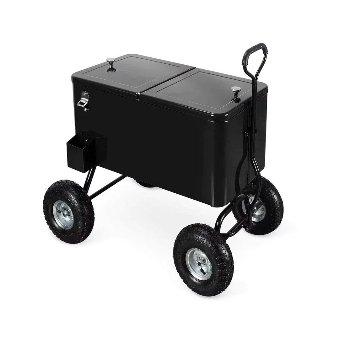 Often Accessories Black Often 75 Lt Offroad Insulated Retro Wagon Cooler Cart