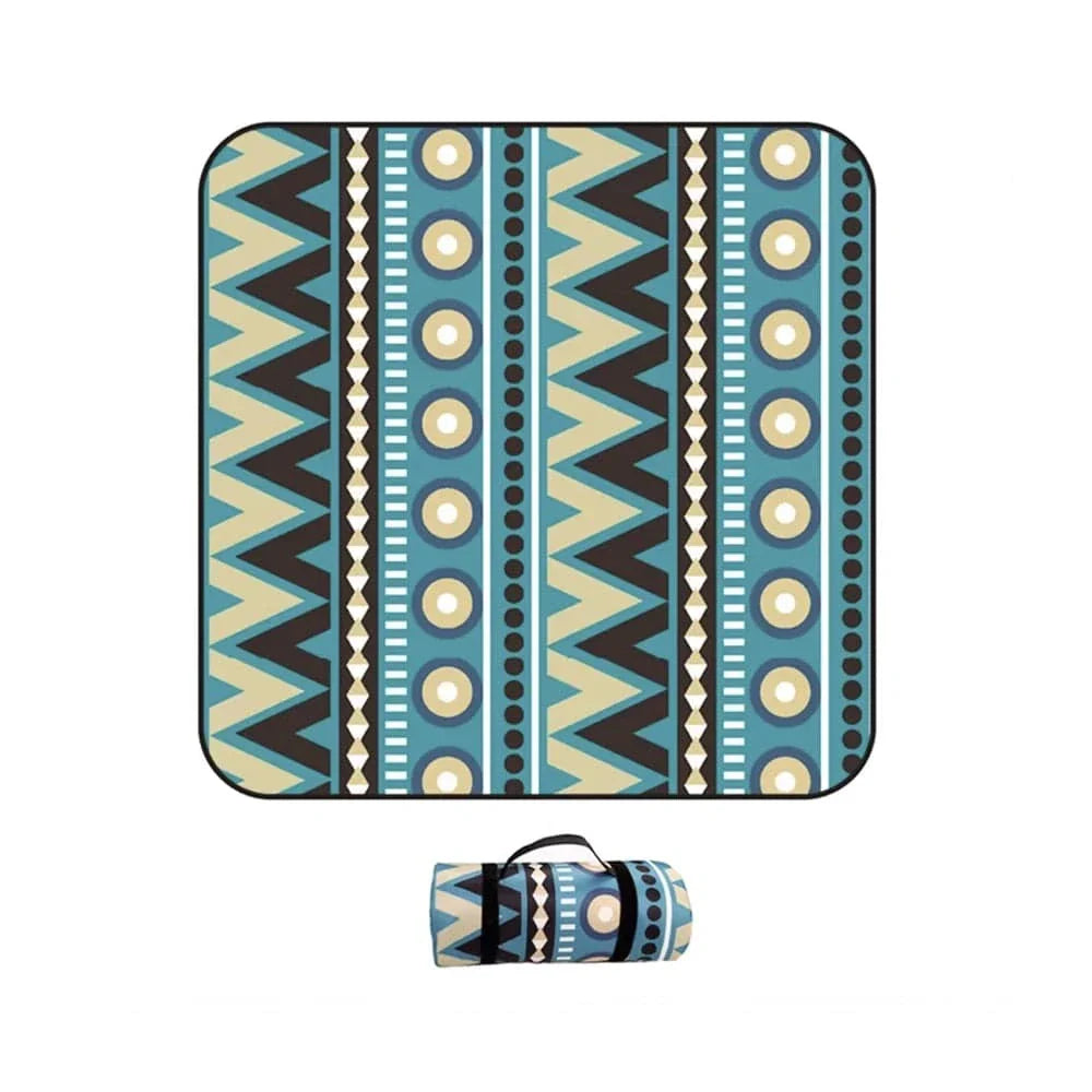 Often Accessories Geometric 5 Often Portable Waterproof Outdoor Picnic Pad Ultrasonic Blanket (Color Varieties)
