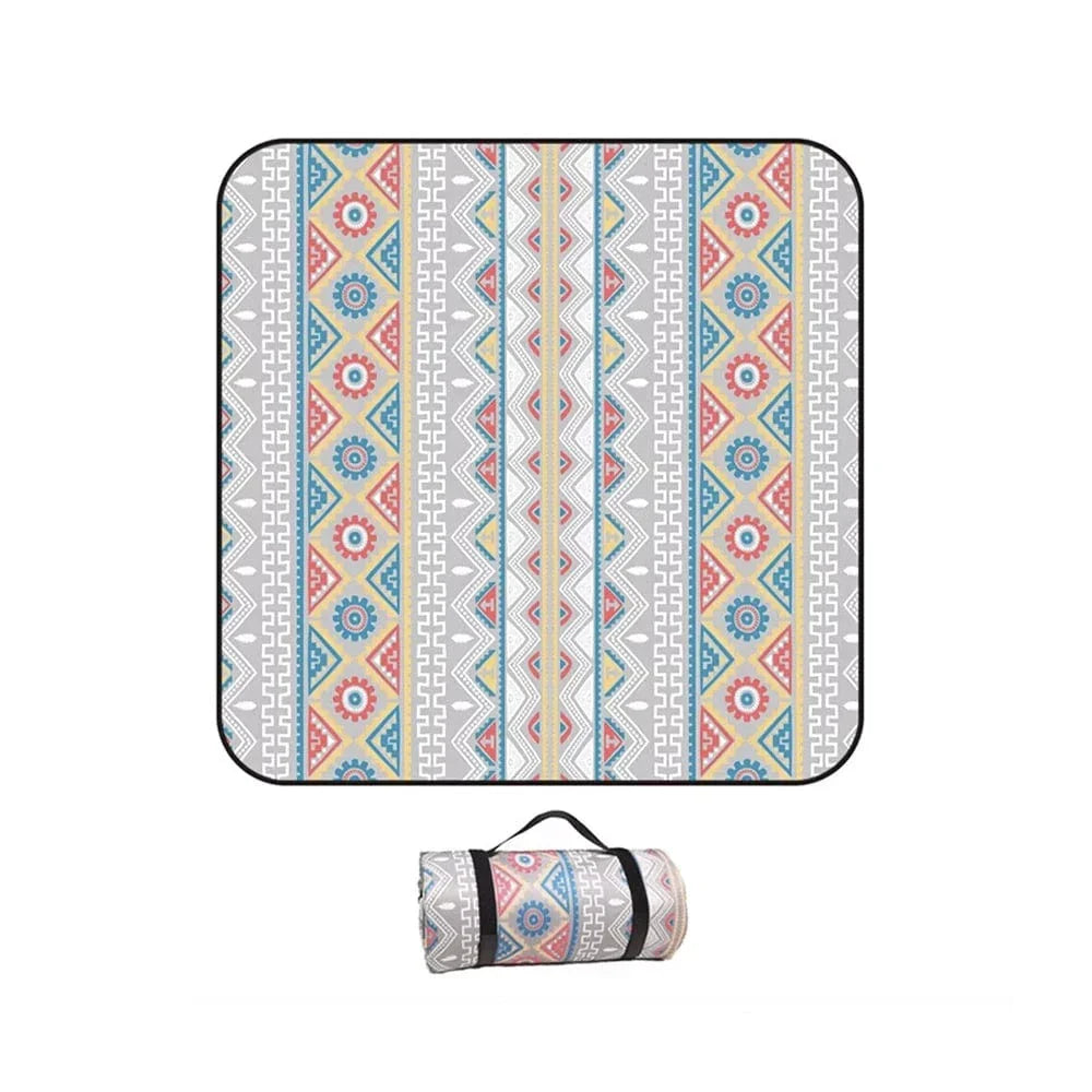 Often Accessories Geometric 6 Often Portable Waterproof Outdoor Picnic Pad Ultrasonic Blanket (Color Varieties)