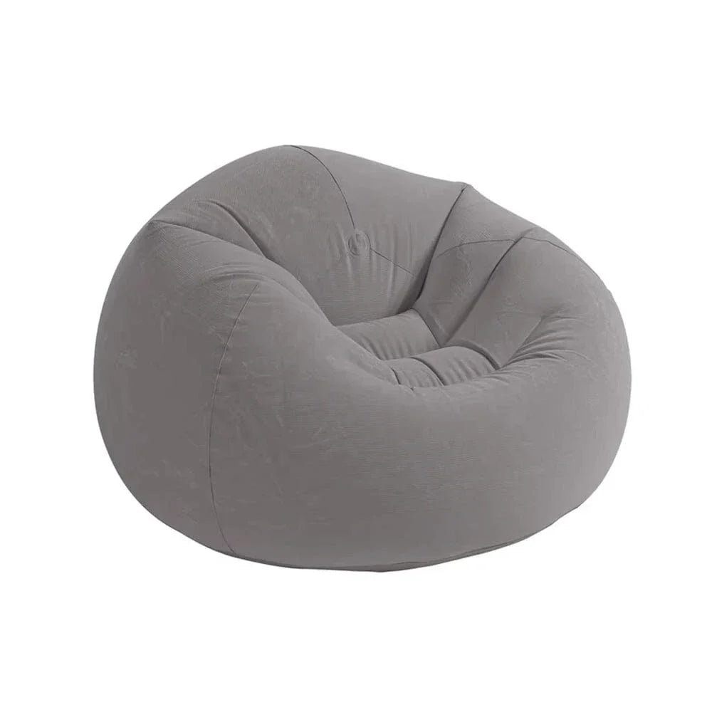 Often Accessories Intex Inflatable Beanless Bag Lounge Single Chair Lazy Sofa