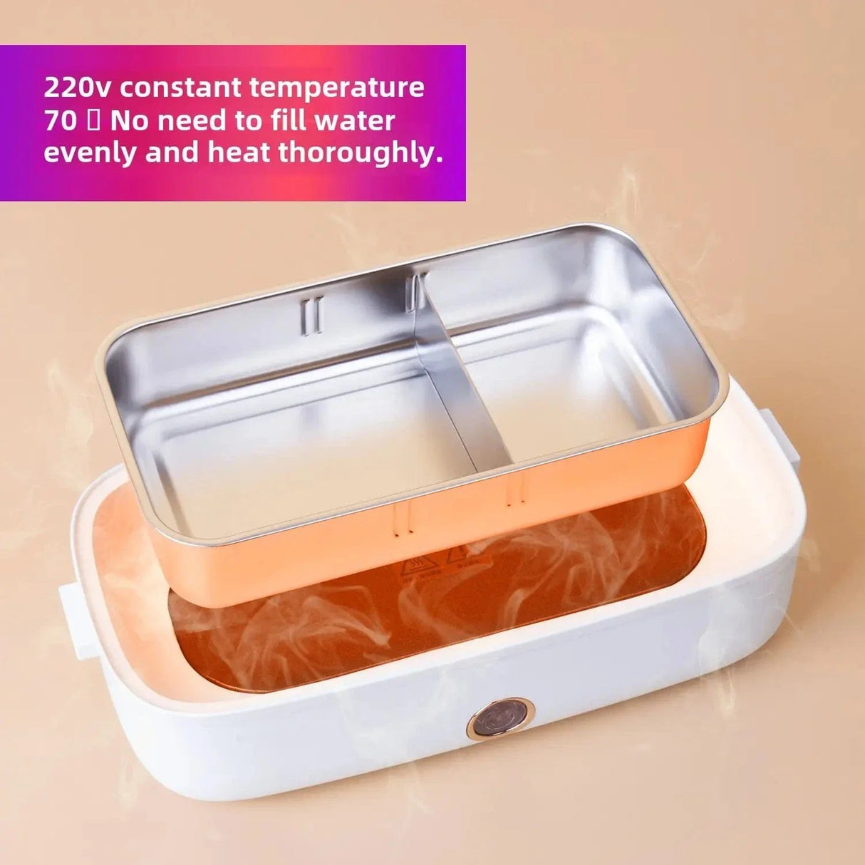 Often Accessories Often Electric Heated Multi Space Lunch Box Water-Free