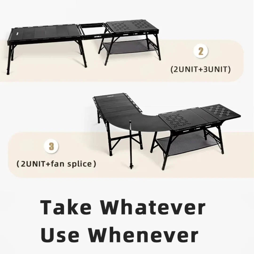 Often Accessories Often Fusion Multifunctional Pro Set Aluminum IGT Table Heavy Duty