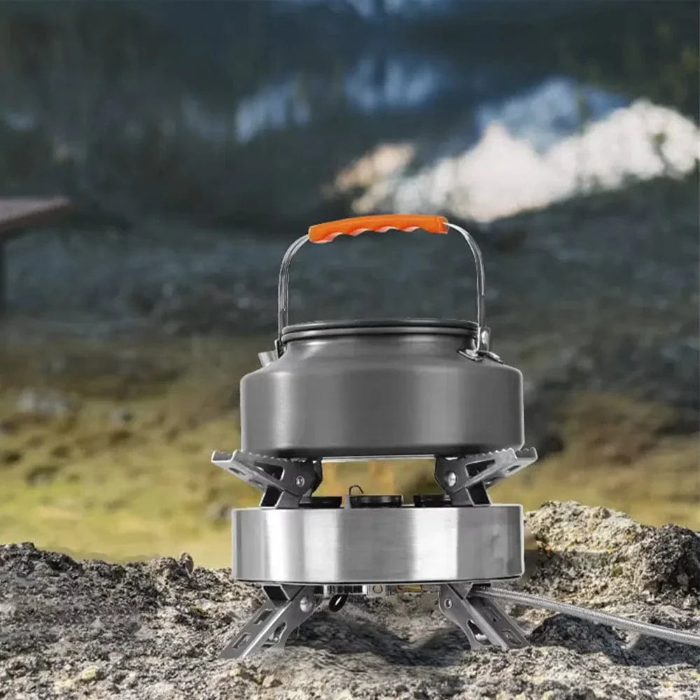 Often Accessories Often High Power Wind Resist 5 Heads Steel ButaneGas Fire Stove 12800W