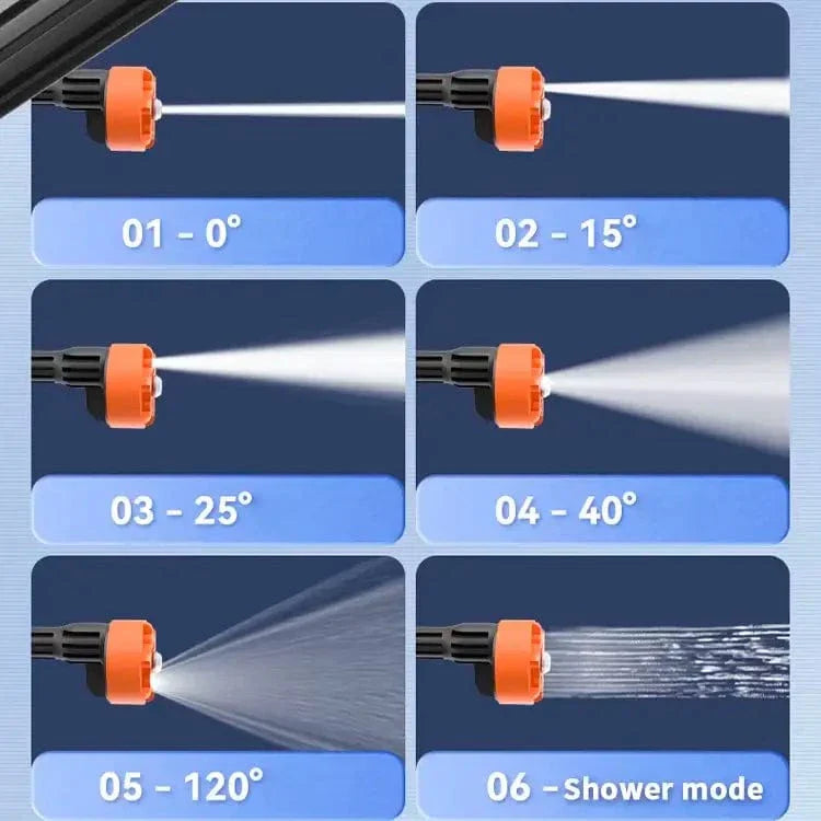 Often Accessories Often Komodo Portable Cordless Pressure Car Washer Gun LCD