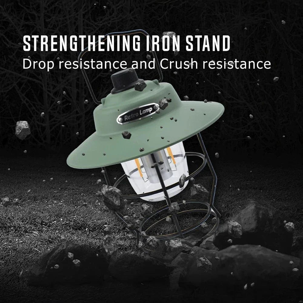 Often Accessories Often Outdoor USB Rechargeable Power Bank Smart Dimmer Retro Lamp (Large Size)