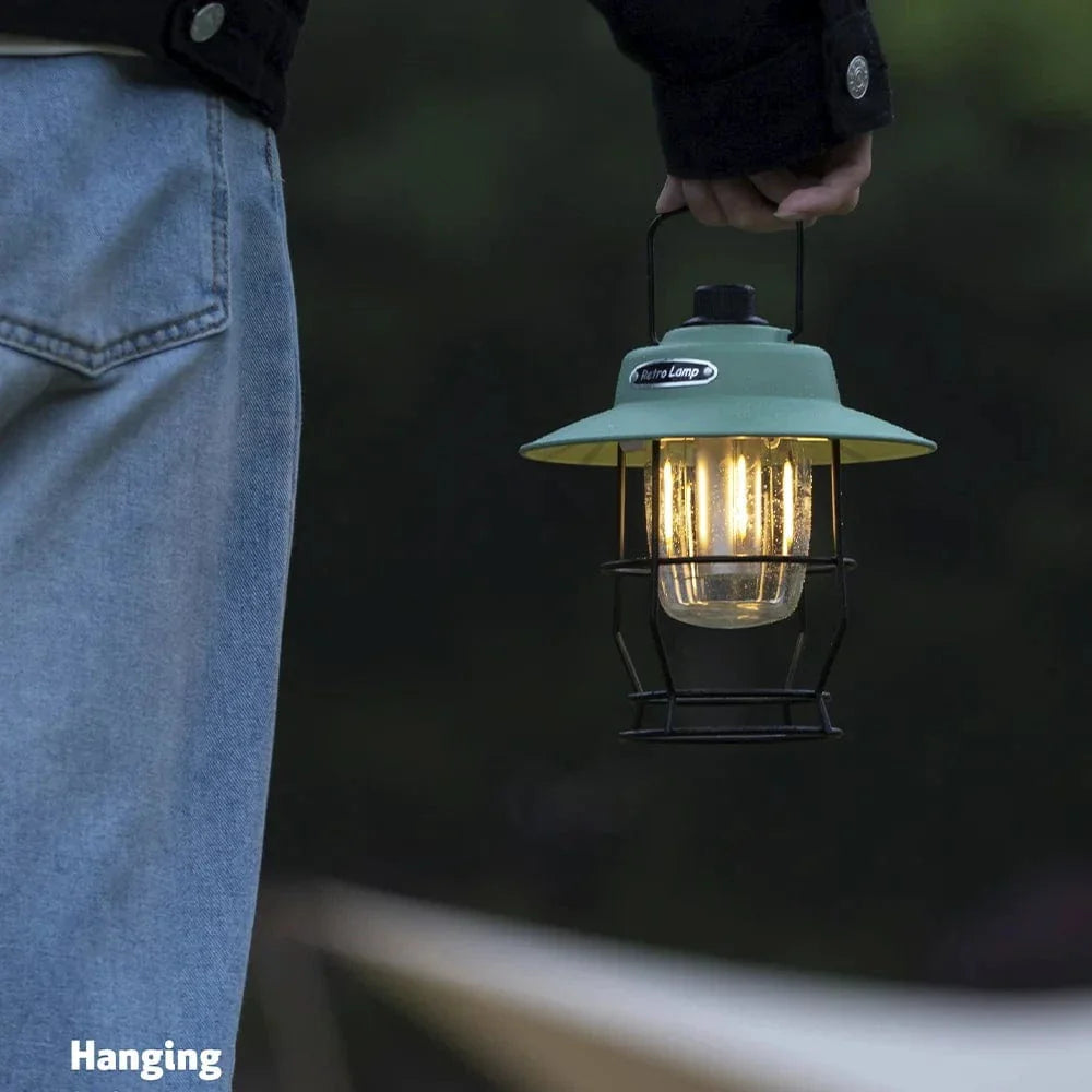 Often Accessories Often Outdoor USB Rechargeable Power Bank Smart Dimmer Retro Lamp (Large Size)