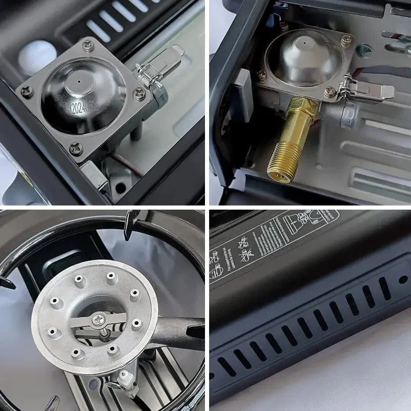 Often Accessories Often Portable Double Burner Butane / LPG Cooking Grill Stove