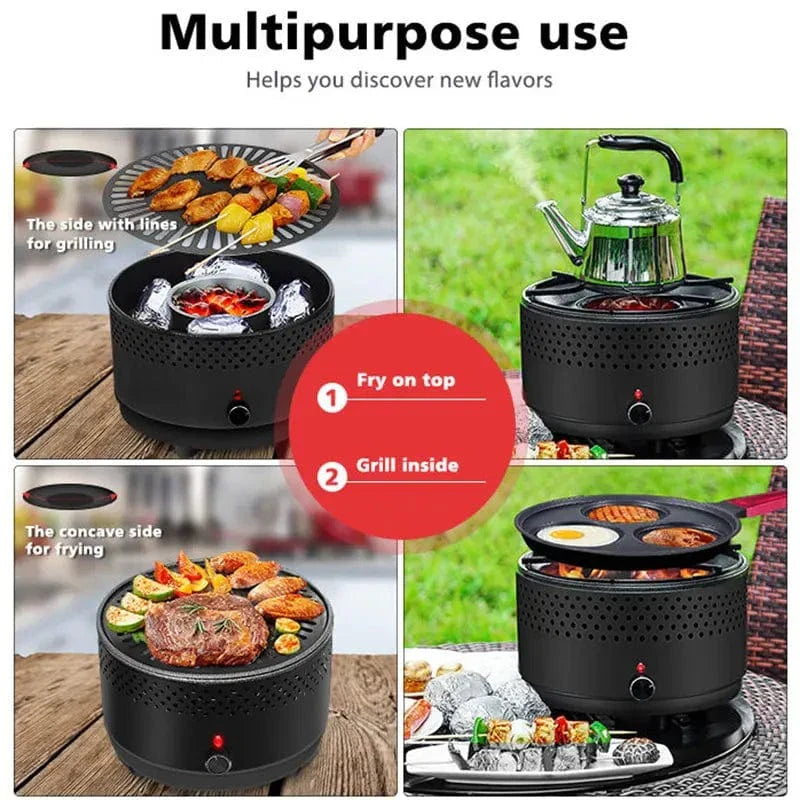 Often Accessories Often Portable Smokeless Multifunctional BBQ Grill Stove