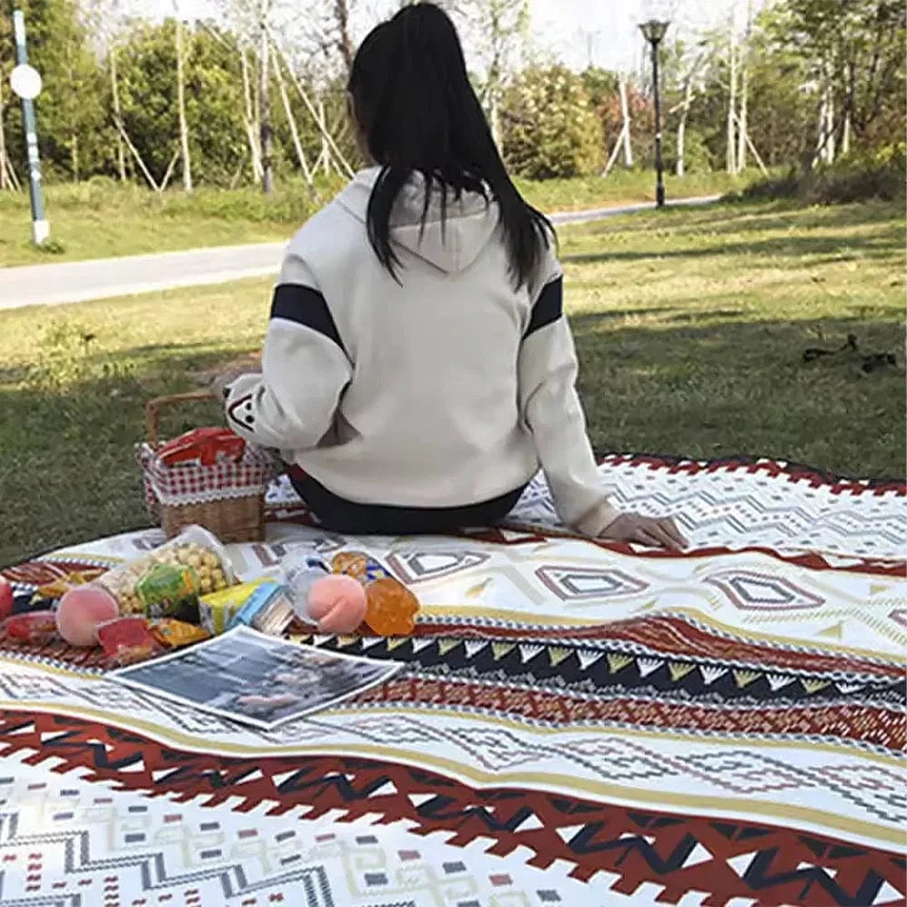 Often Accessories Often Portable Waterproof Outdoor Picnic Pad Ultrasonic Blanket (Color Varieties)