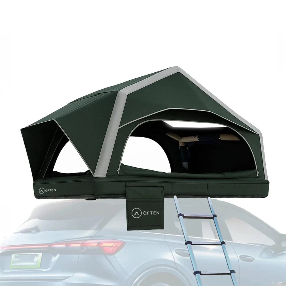 Often Tent Deep Green Often Alligator Inflatable Rooftop Tent