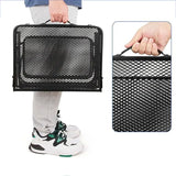 Often Craft Adjustable Aluminum Table with shelves