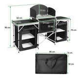 Often Multifunctional Foldable Mobile Kitchen Station BBQ