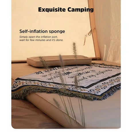 Often Accessories 2 Persons (200 x 132 x 10cm / 52x79x4in) x 10 cm Thickness Often Deluxe Self Inflatable Soft Foam Air Mattress