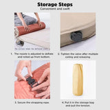 Often Accessories 2 Persons (200 x 132 x 10cm / 52x79x4in) x 10 cm Thickness Often Deluxe Self Inflatable Soft Foam Air Mattress