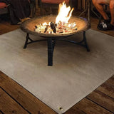 Often Accessories 39' x 39' (1 mt x 1 mt) Often Fireproof Fiberglass Mat Protection