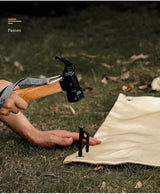 Often Accessories 39' x 39' (1 mt x 1 mt) Often Fireproof Fiberglass Mat Protection