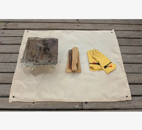 Often Accessories 39' x 39' (1 mt x 1 mt) Often Fireproof Fiberglass Mat Protection