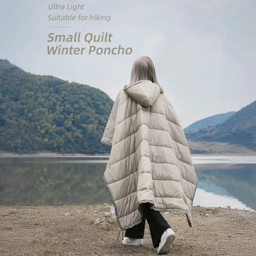 Often Accessories Black / Light Gray Often Alaska Waterproof Outdoor Poncho / Sleeping Bag