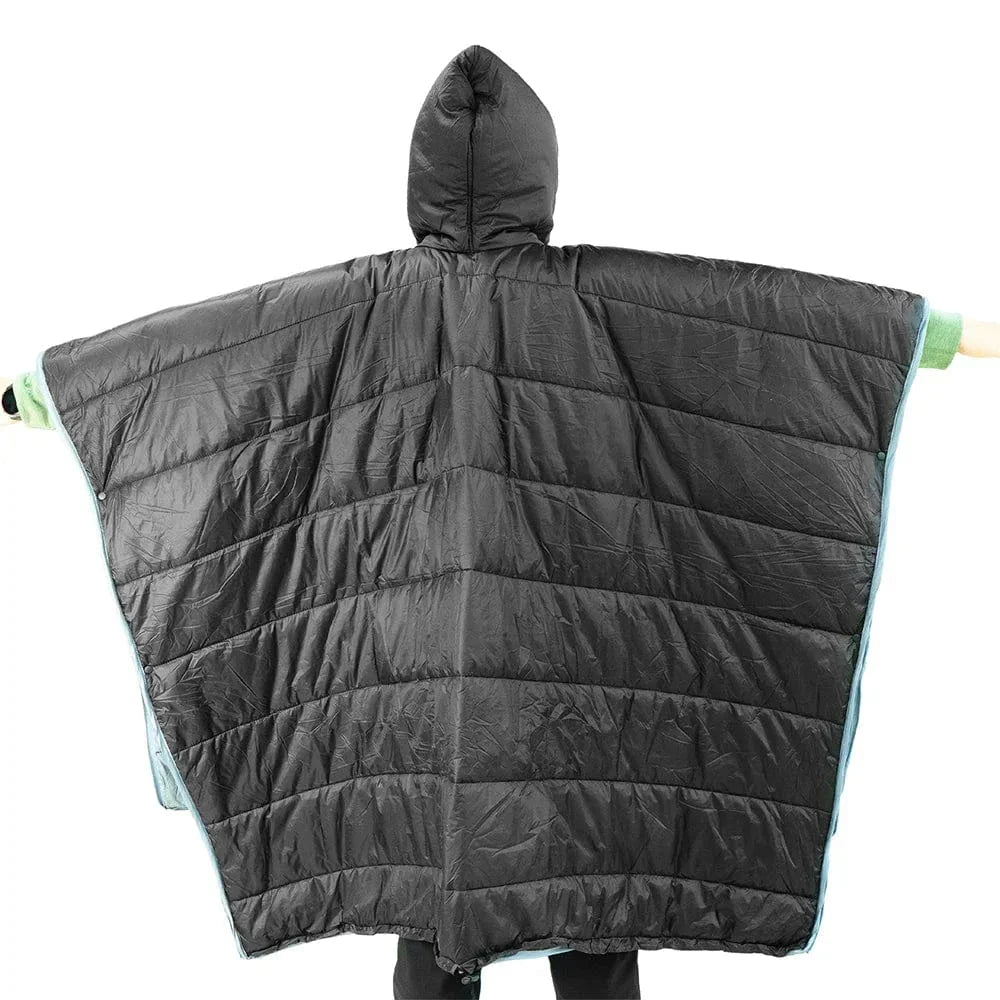 Often Accessories Black / Light Gray Often Alaska Waterproof Outdoor Poncho / Sleeping Bag