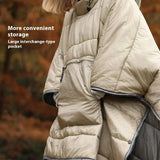 Often Accessories Black / Light Gray Often Alaska Waterproof Outdoor Poncho / Sleeping Bag