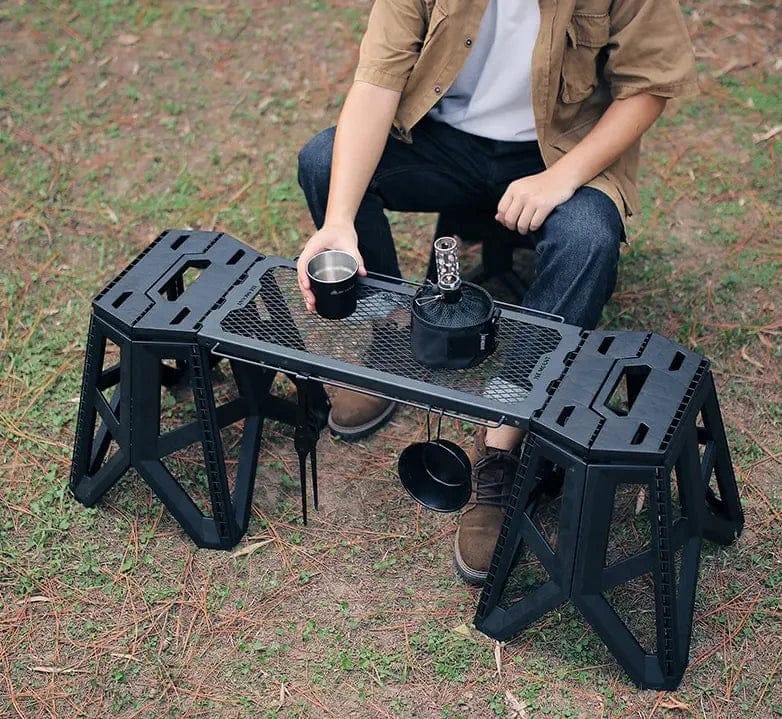 Often Accessories black Often Royal All-In-One Multi Stool Table Chair (Double)