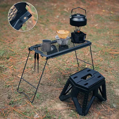 Often Accessories black Often Royal All-In-One Multi Stool Table Chair (Double)