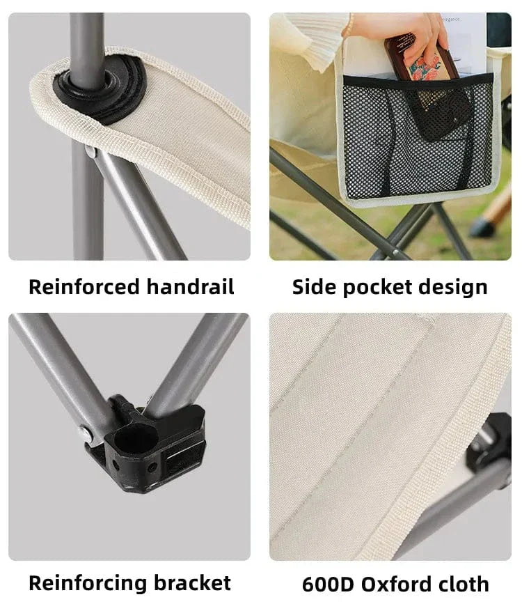 Often Accessories Cream Often Nation Foldable Single Chair