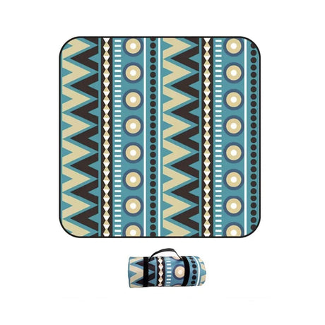 Often Accessories Geometric 5 Often Portable Waterproof Outdoor Picnic Pad Ultrasonic Blanket (Color Varieties)