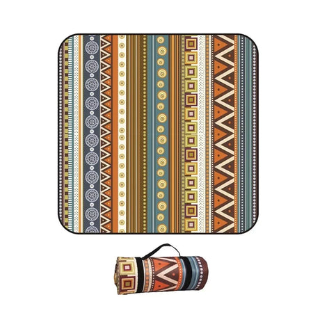 Often Accessories Geometric Often Portable Waterproof Outdoor Picnic Pad Ultrasonic Blanket (Color Varieties)