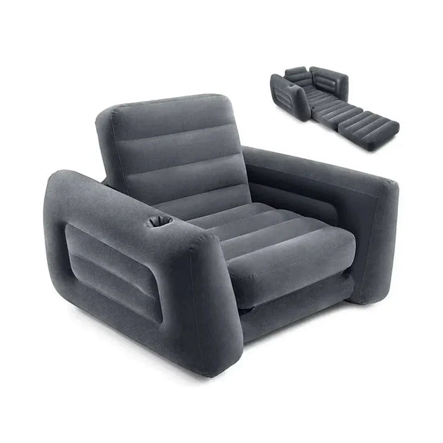 Intex Inflatable Single Person Pull-Out Bed Sofa