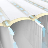 Often Accessories Intex High Quality Plush Inflatable Mattress Built-In Electric Pump (Double Bed)