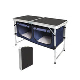 Often Accessories navy-blue Often Foldable Lightweight Storage Picnic Table