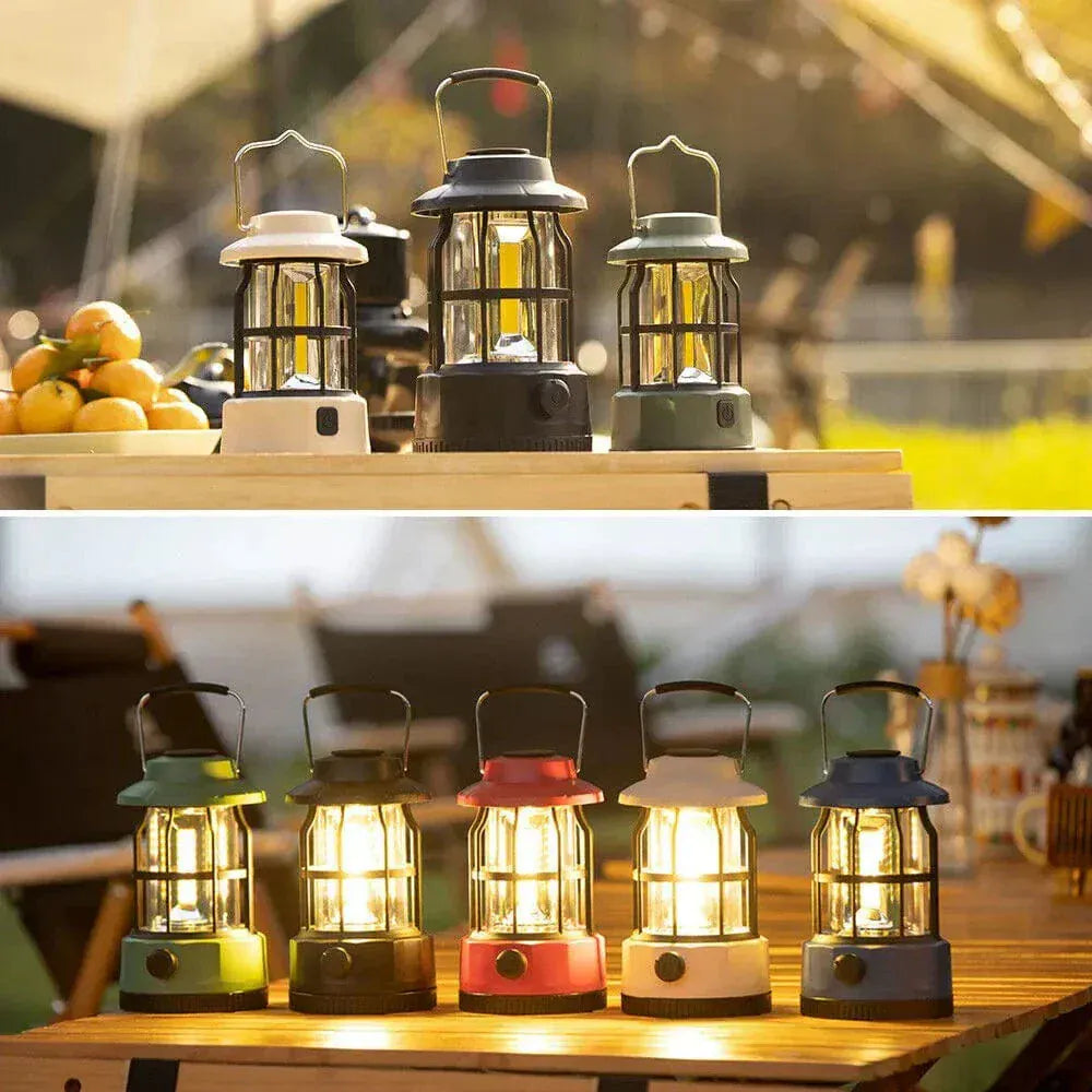 Often Accessories Often 3*AA Retro Camping Light Lantern Waterproof (Medium Size)