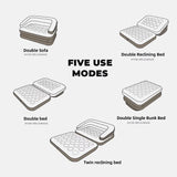 Often Accessories Often 5 in 1 Multi Inflatable Lounger Sofa & Mattress Outdoor / Indoor