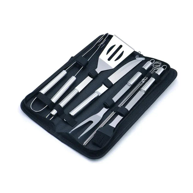 Often 9-Piece Kitchen & BBQ Utensil Set — Camping Cooking