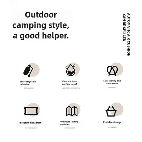 Often Accessories Often Auto-Inflatable Soft Foam Pro Sleeping Pad (Single Size)