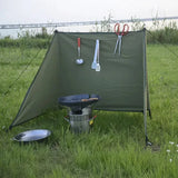 Often Accessories Often Canvas Folding Windshield Wall Windbreaker Windscreen