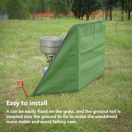 Often Accessories Often Canvas Folding Windshield Wall Windbreaker Windscreen