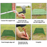 Often Accessories Often Canvas Folding Windshield Wall Windbreaker Windscreen