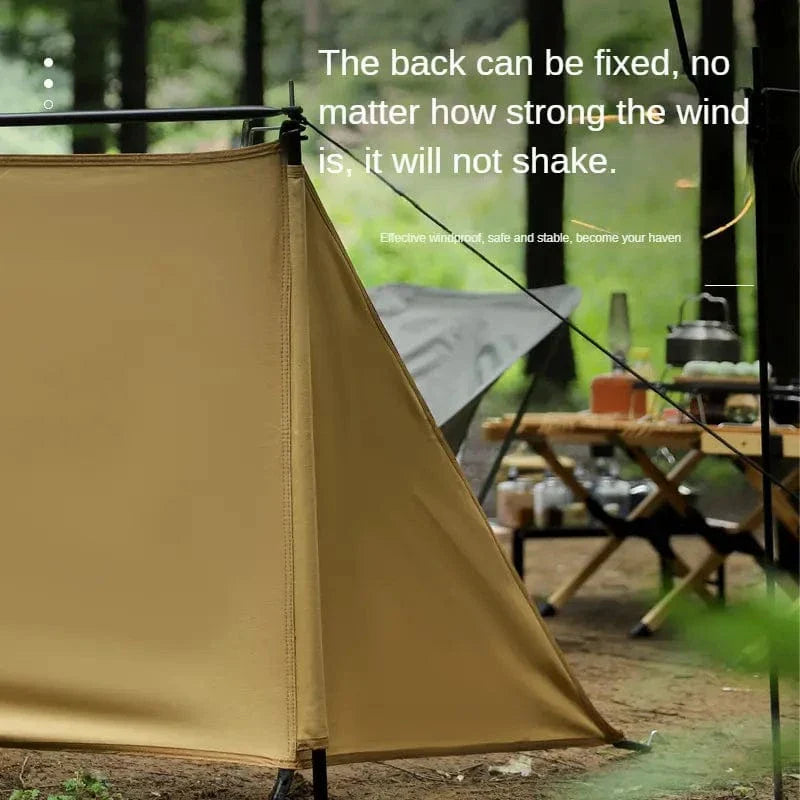 Often Accessories Often Canvas Folding Windshield Wall Windbreaker Windscreen