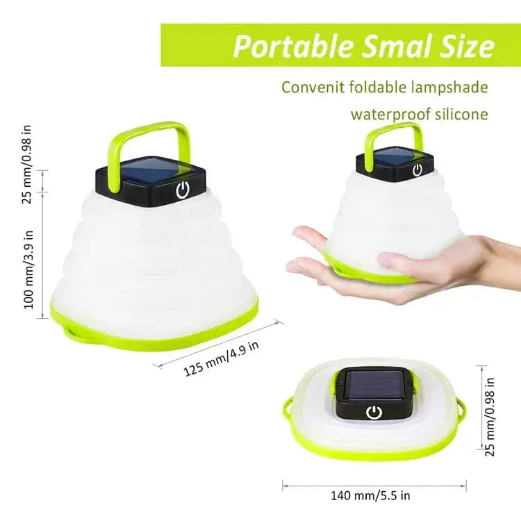 Often Accessories Often Collapsible Solar/USB Emergency Lamp Light
