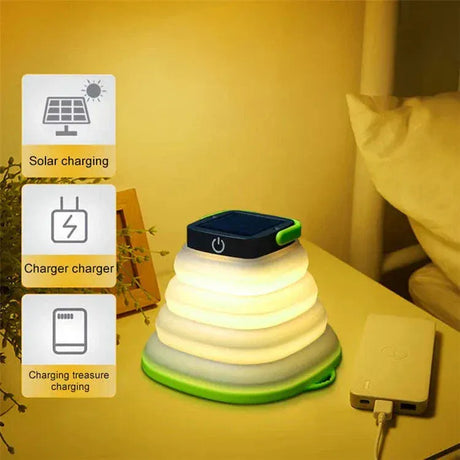 Often Accessories Often Collapsible Solar/USB Emergency Lamp Light