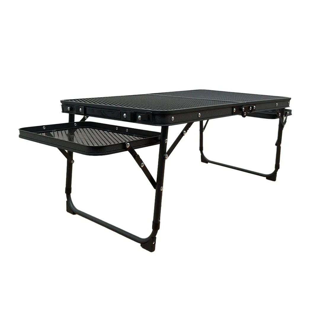 Often Accessories Often Craft Adjustable Aluminum Table with shelves