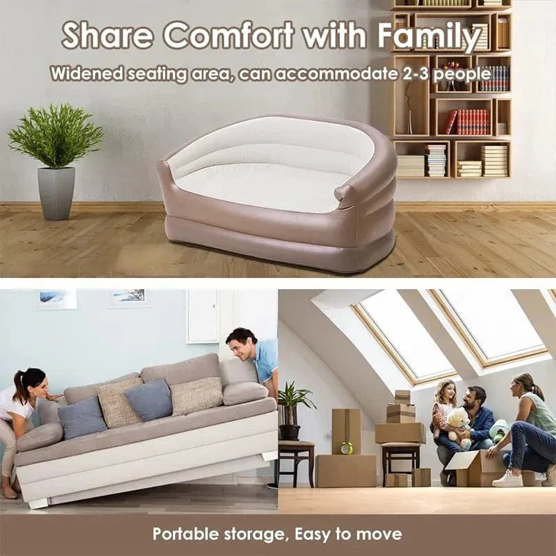 Often Accessories Often Deluxe Inflatable Double Lounger Sofa Outdoor / Indoor