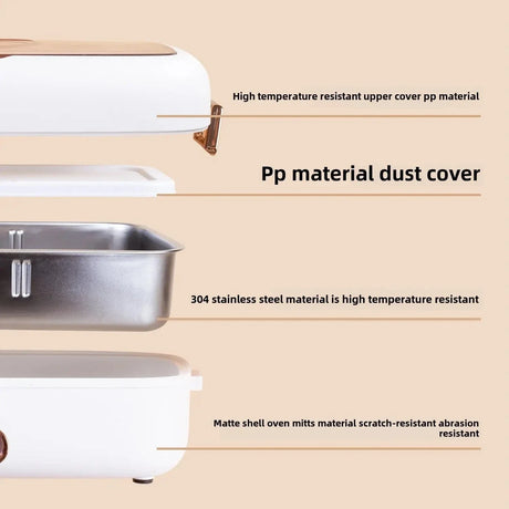 Often Accessories Often Electric Heated Multi Space Lunch Box Water-Free