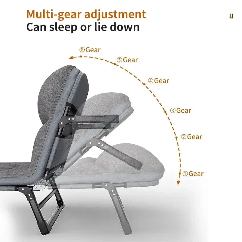 Often Accessories Often Foldable Comfort Soft Bed Adjustable Back Portable