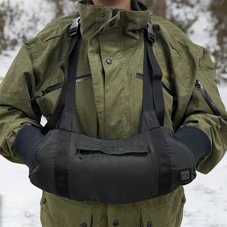 Often Accessories Often Heated Hand Warmer Muff Adjustable Straps